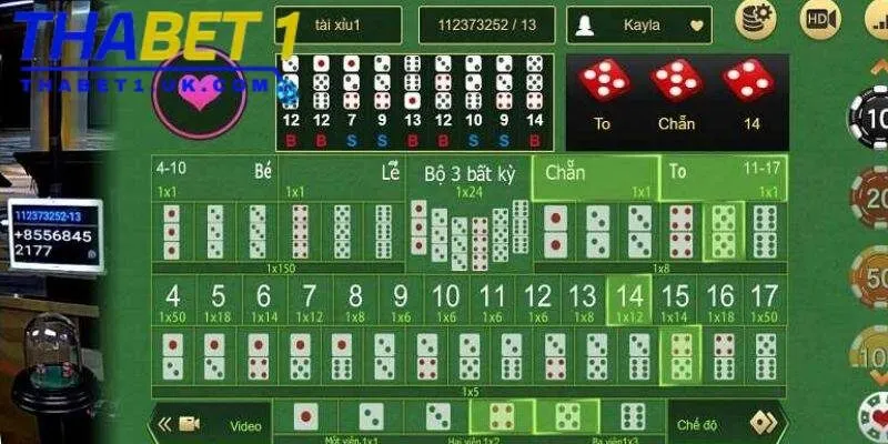 Mỗi cửa cược tài xỉu 