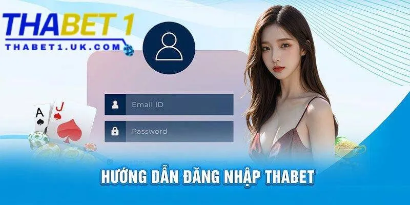 Thao tác đăng nhập Thabet 